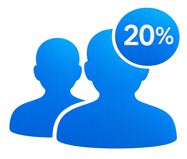 Affiliate 20%